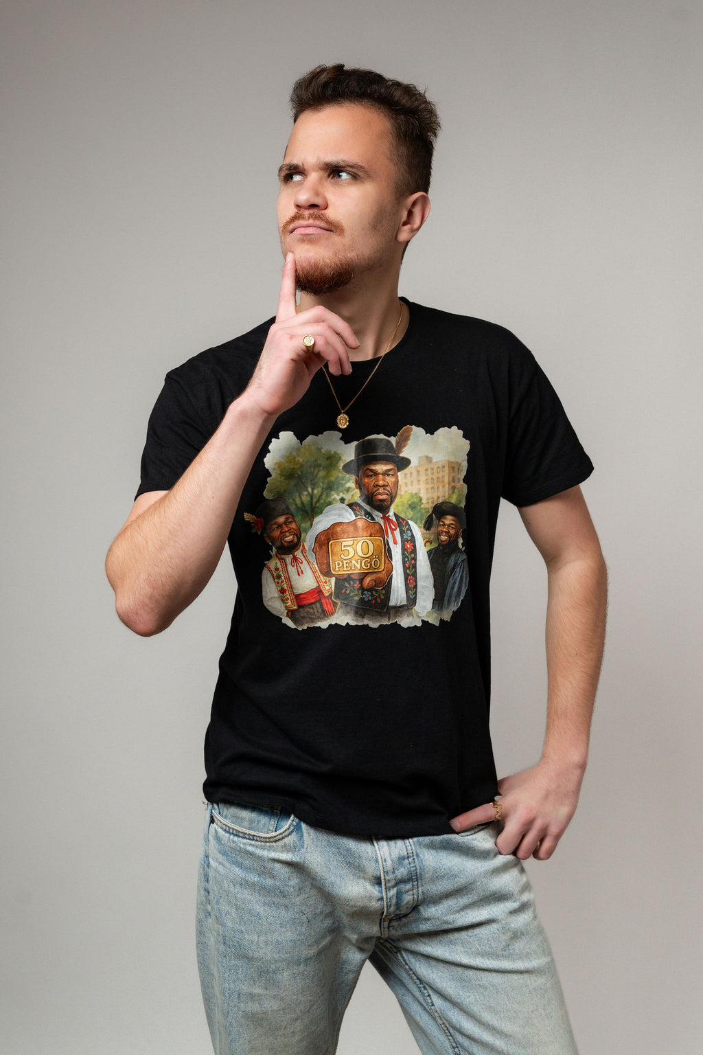 50 PENGŐ™ Rövidujjú Póló