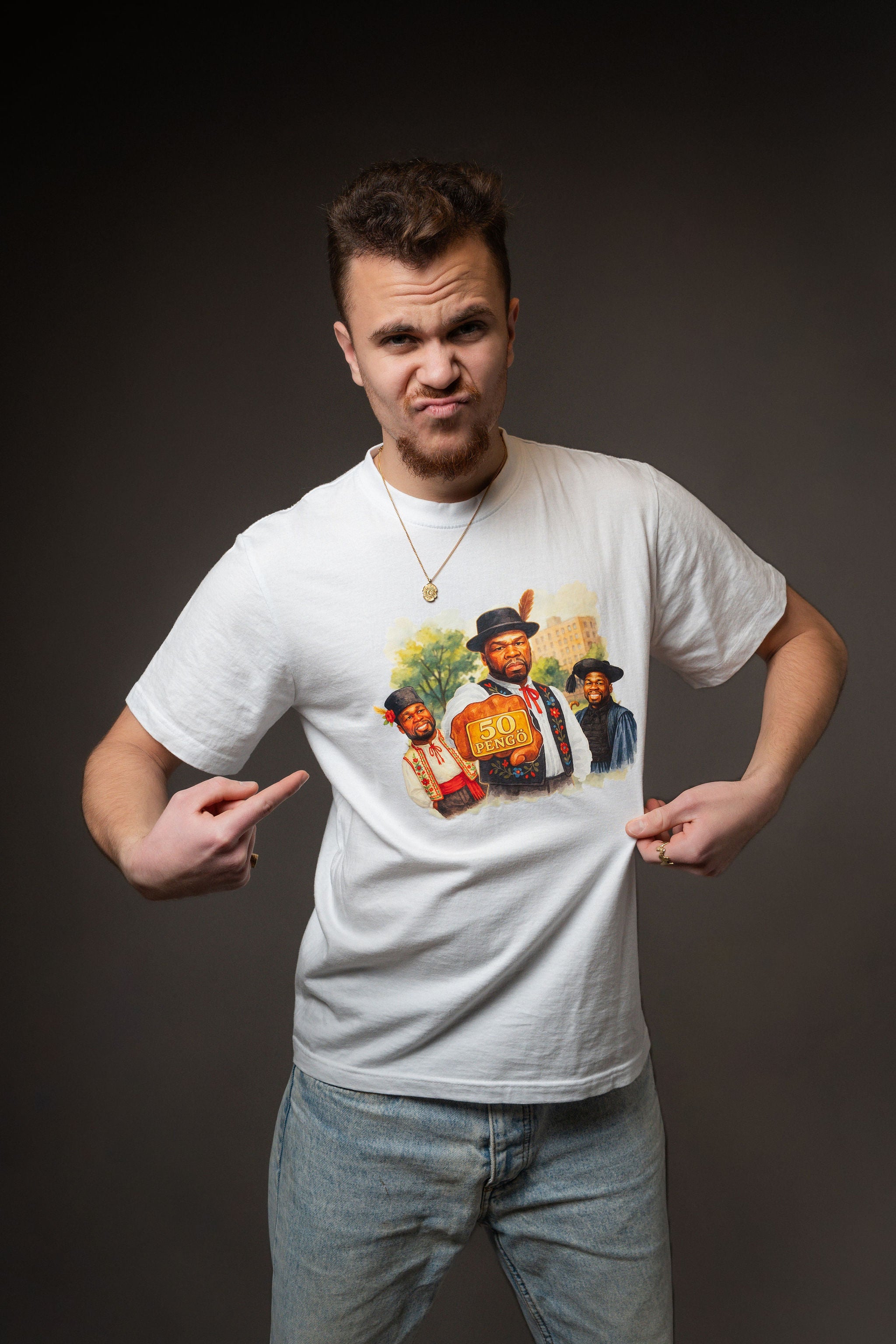 50 PENGŐ™ Rövidujjú Póló