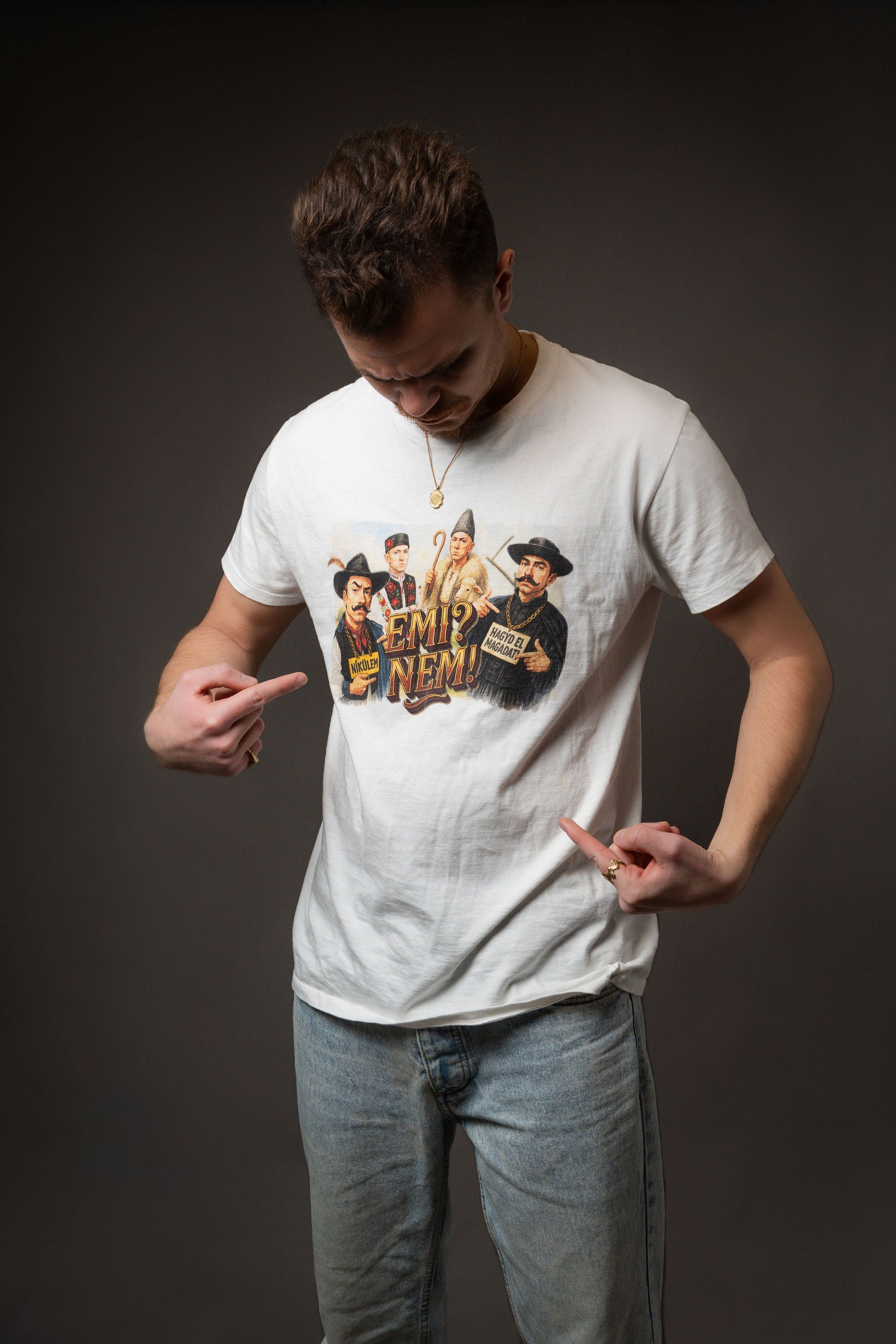 EMI? NEM!™ Rövidujjú Póló