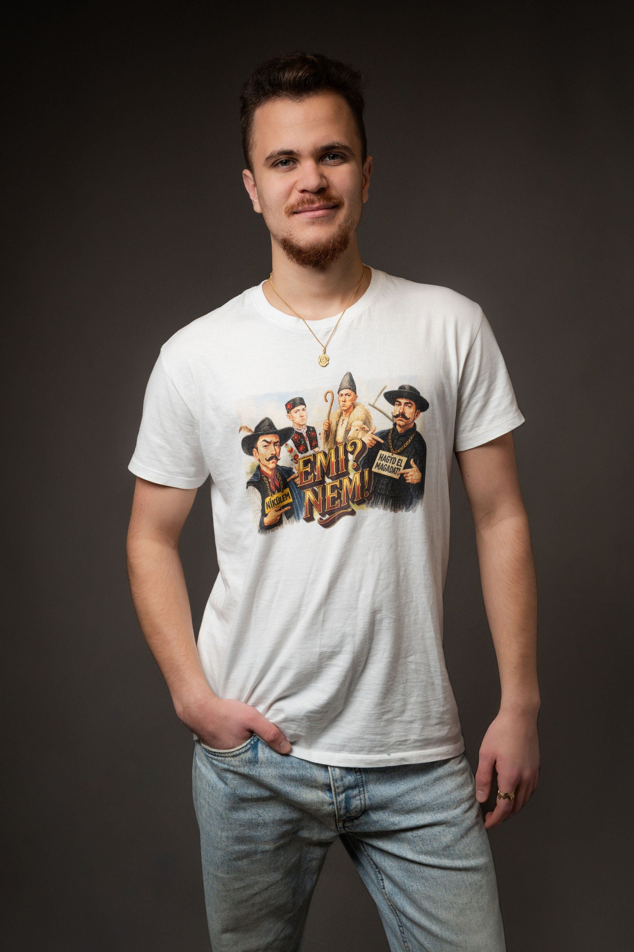 EMI? NEM!™ Rövidujjú Póló