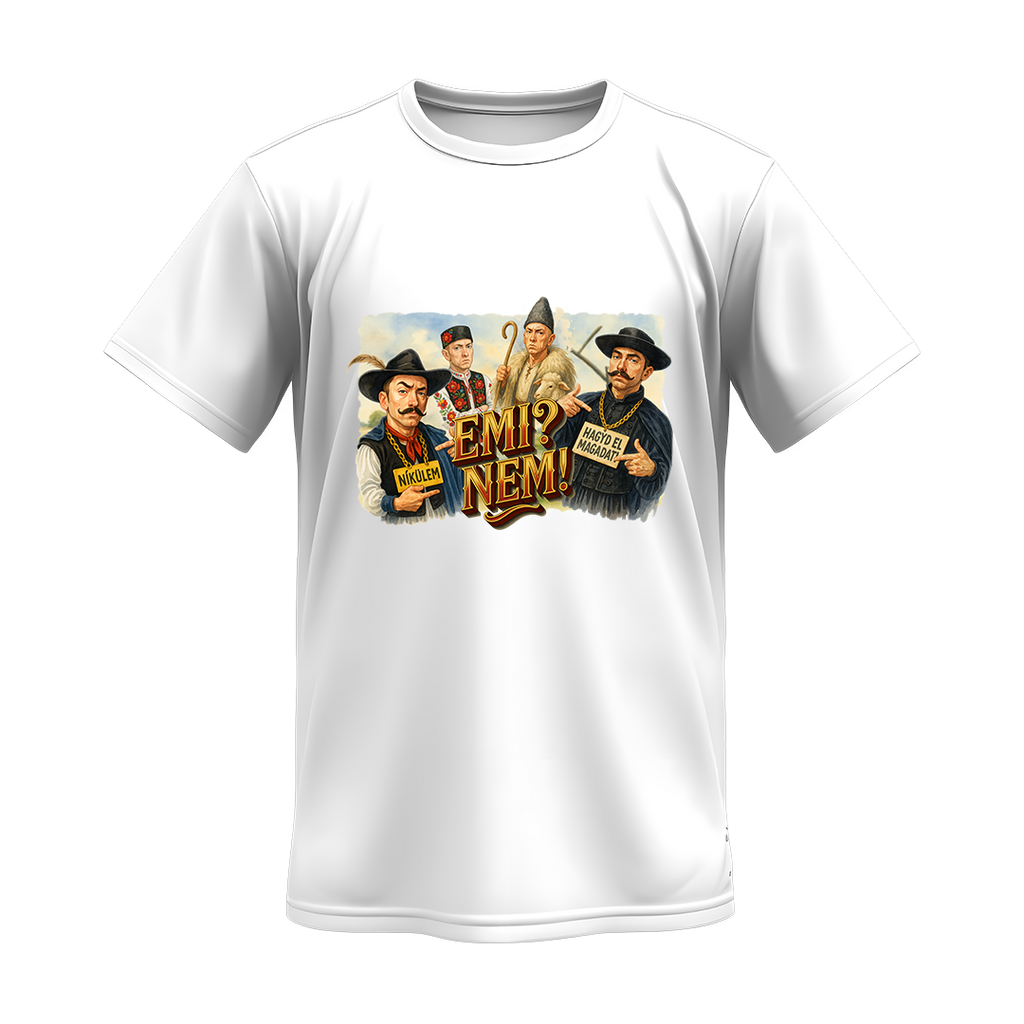 EMI? NEM!™ Rövidujjú Póló