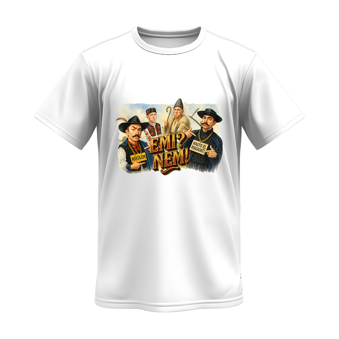 EMI? NEM!™ Rövidujjú Póló