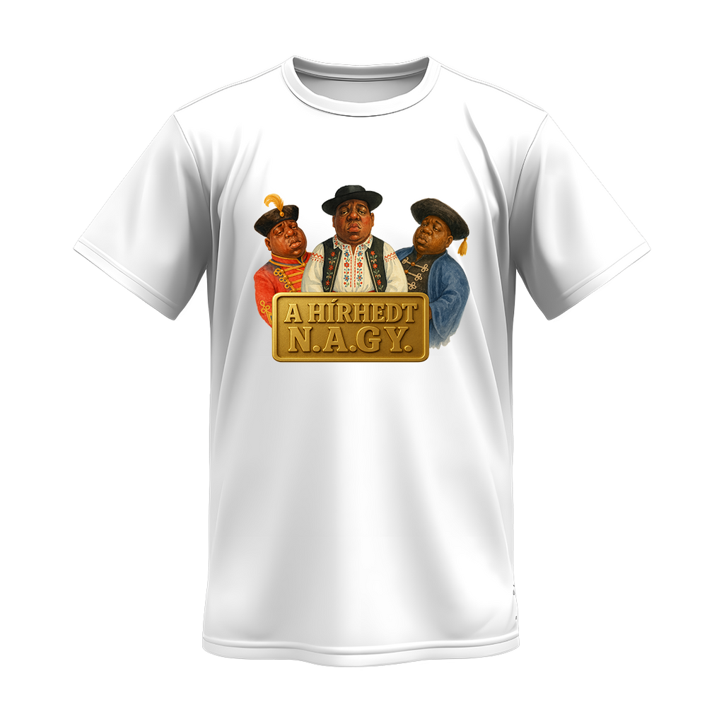 A HÍRHEDT N.A.GY.™ Rövidujjú Póló
