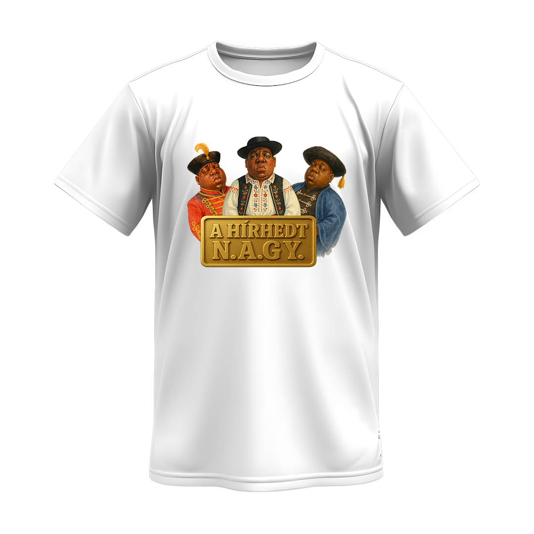 A HÍRHEDT N.A.GY.™ Rövidujjú Póló