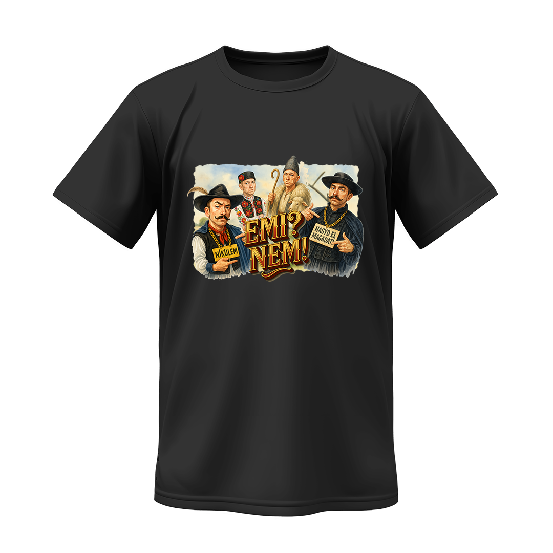 EMI? NEM!™ Rövidujjú Póló