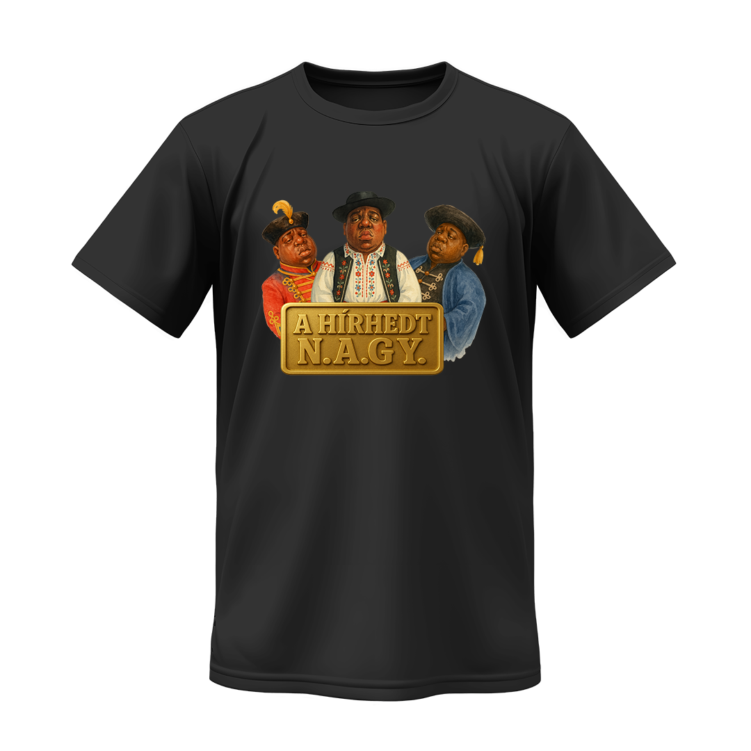 A HÍRHEDT N.A.GY.™ Rövidujjú Póló